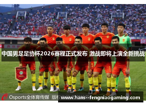 中国男足足协杯2026赛程正式发布 激战即将上演全新挑战